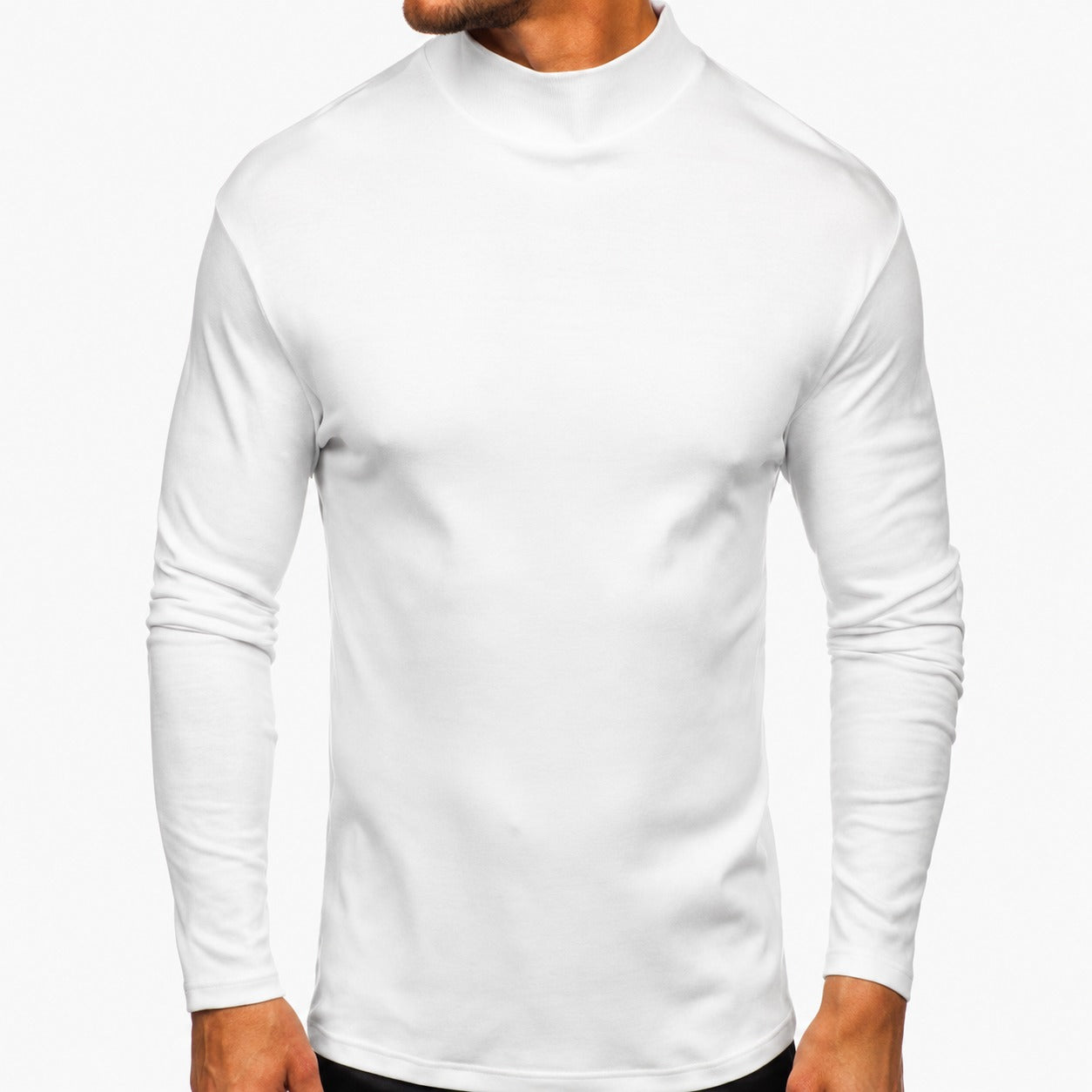 Camiseta Valtor™ de Manga Longa com Tecido Flexível e Modelagem Ajustada