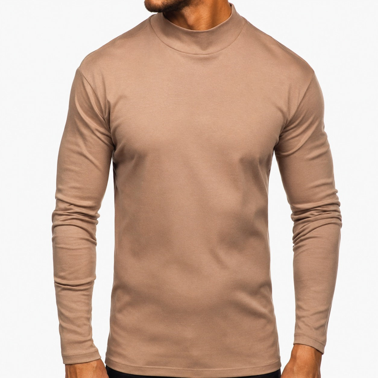 Camiseta Valtor™ de Manga Longa com Tecido Flexível e Modelagem Ajustada