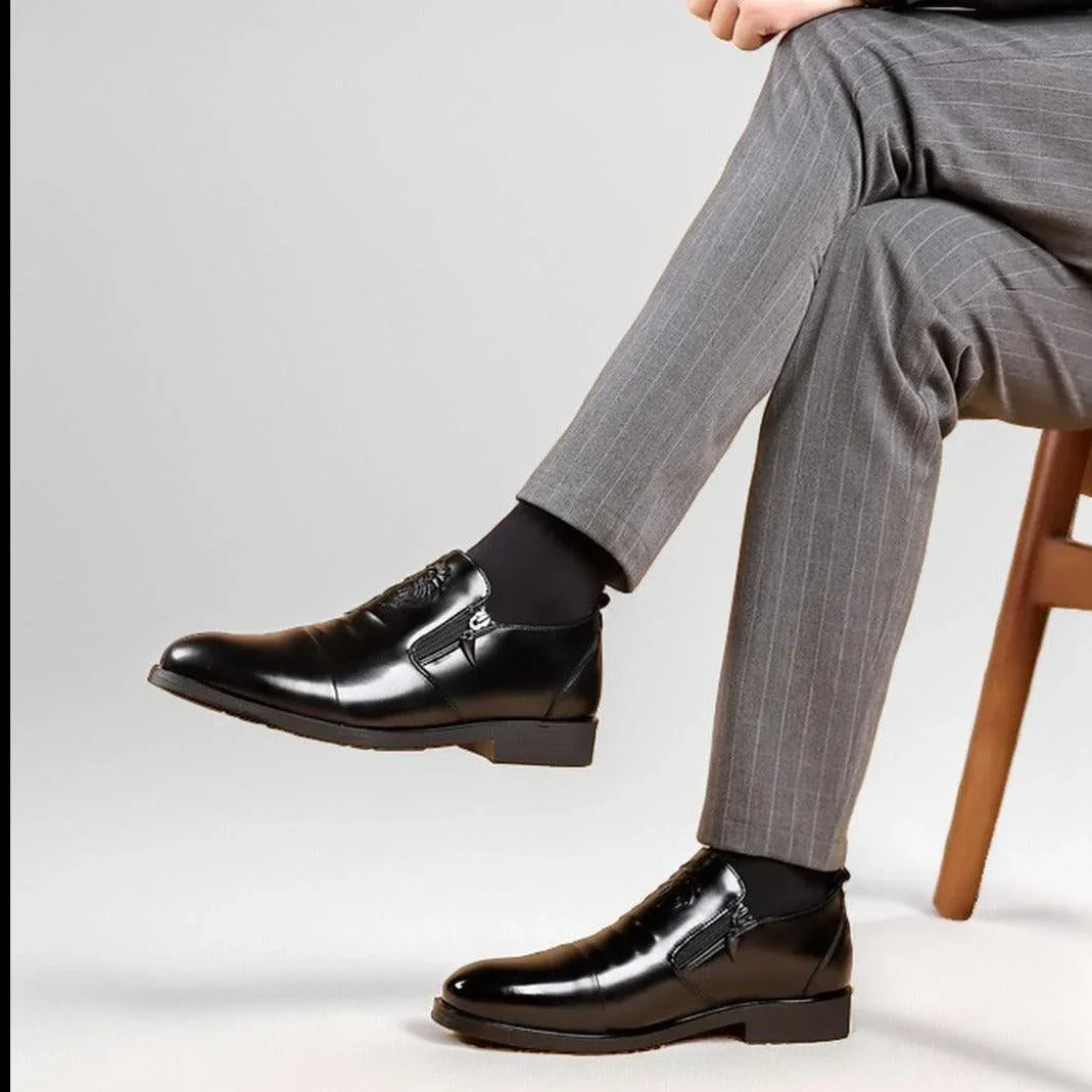 Botas Brave Lion™ Elegância Suprema/ O Poder e o Estilo dos Reis em Seus Pés!