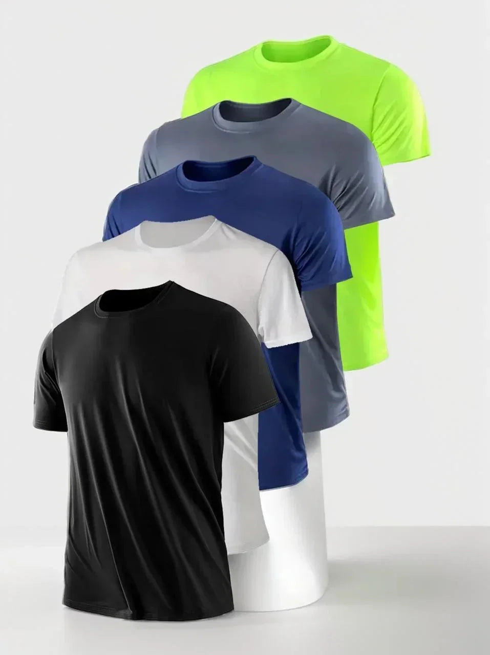 ( Compre 3 e leve 5) Camiseta Olympia™ com Tecnologia Dri-Fit e Design Atlético / Performance Imbatível e Conforto Máximo para Atletas Determinados!