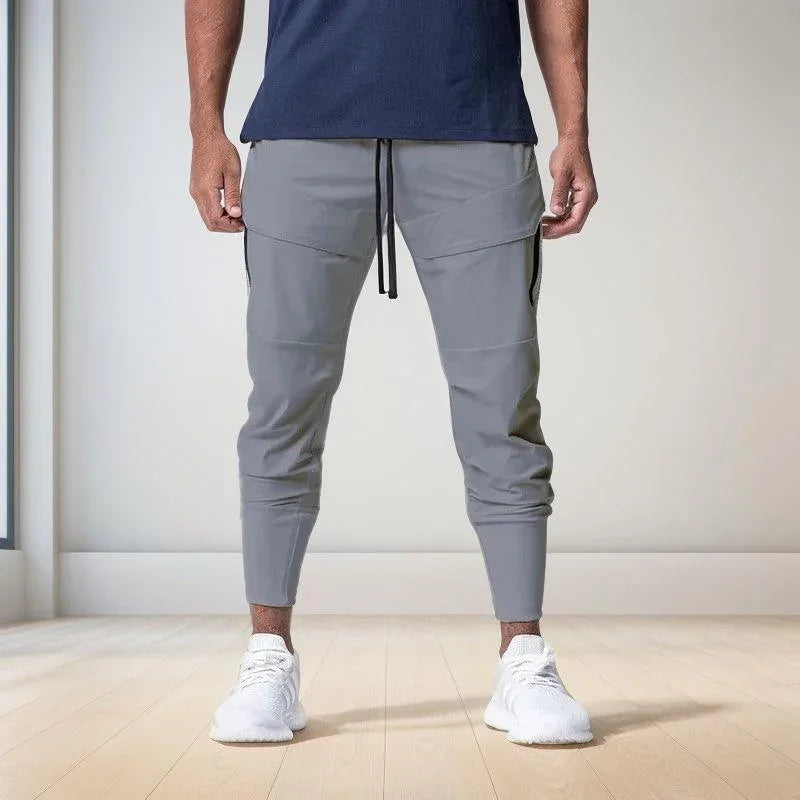 Calça Jogger Performance Titan™ com Suporte Inteligente para Toalha / Liberdade, Estilo e Funcionalidade em Uma Só Peça!
