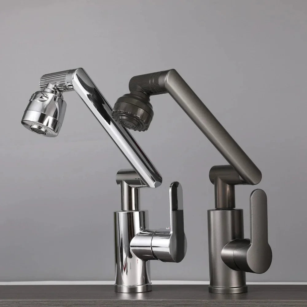 Torneira MultiFlex™ 1080° com Rotação Total / Chega de Respingo e Dificuldade na Hora de Lavar e Enxaguar!