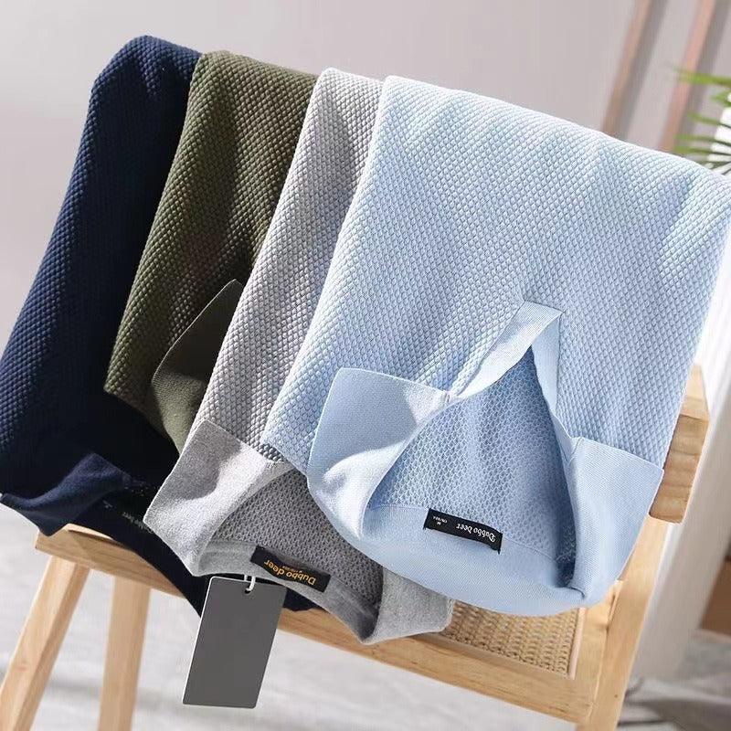 Polo Leonidas™ em Algodão Penteado com Elastano / Sofisticação Minimalista com Postura de Autoridade e Bom Gosto!