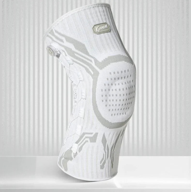 Joelheira Ortopédica Elite™ com Sistema de Polia Giratória / Para Quem Não Abre Mão da Performance e do Bem-Estar!