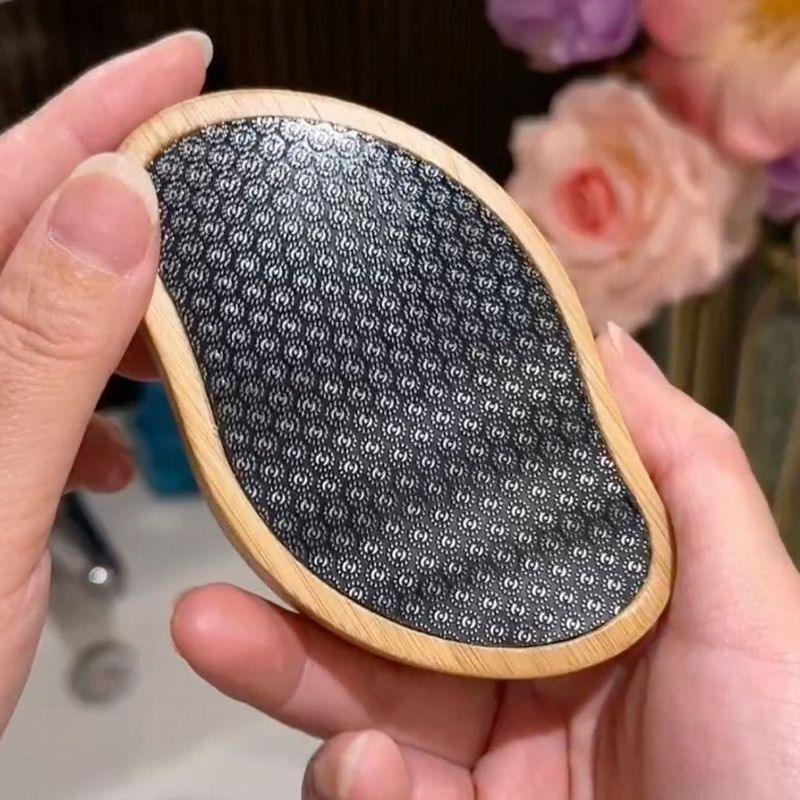 Pedra Depiladora e Esfoliadora em Nanoglass / Depilação Suave e sem dor e Esfoliação Profunda em Um Só Toque!