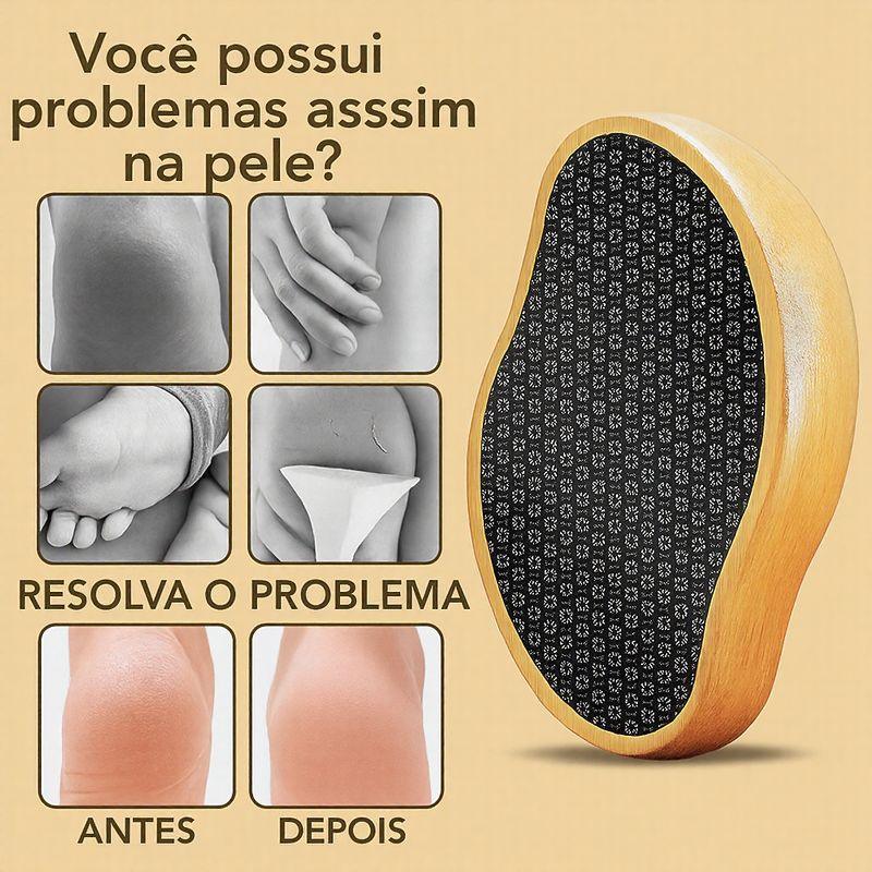 Pedra Depiladora e Esfoliadora em Nanoglass / Depilação Suave e sem dor e Esfoliação Profunda em Um Só Toque!