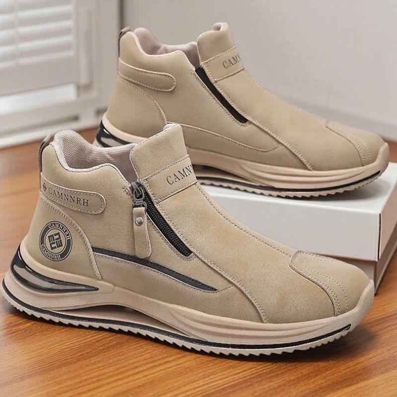 Bota Milano Drive™ em Camurça Italiana Impermeável / Conforto, Tração e Amortecimento de Ultima Geração!