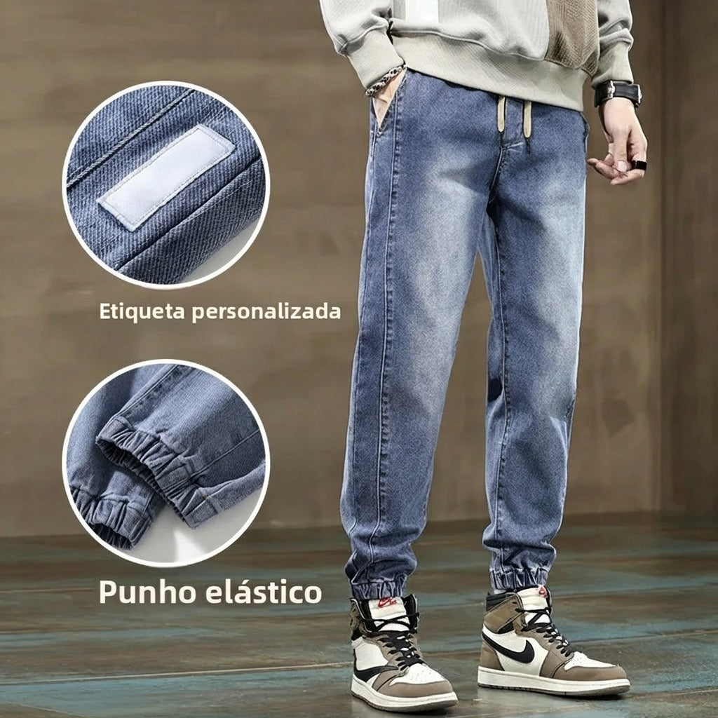 Calça Copenhague Jogger™ Jeans Casual Atemporal