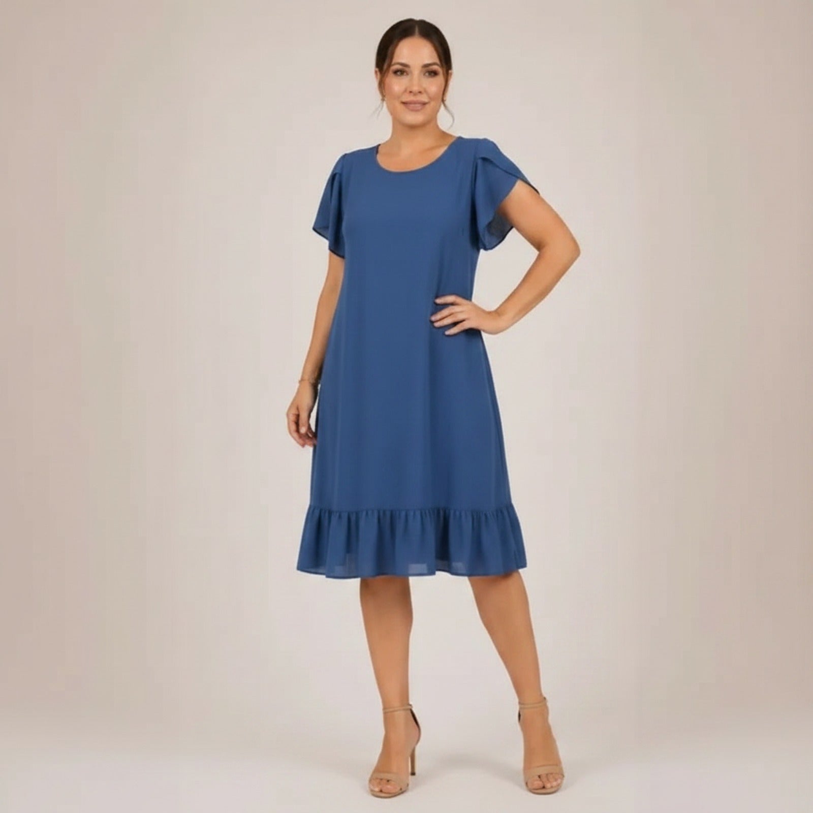 Vestido Dallora™ com Leveza Natural e Charme Atemporal