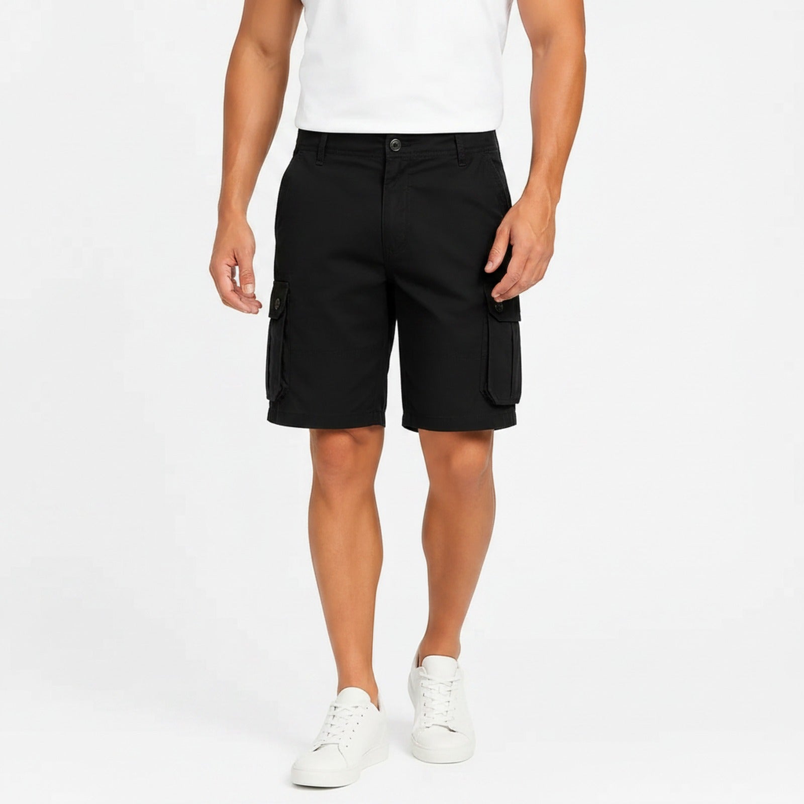 Shorts Zaykor™ Cargo com Elasticidade Avançada e Estilo Tático