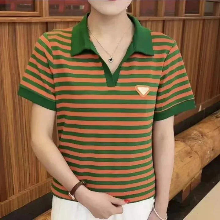 Kit com 3 Polos Demeter’s™ Estilo Clássico / A Polo Essencial para o Guarda-Roupa da Mulher Elegante! - ModernLar