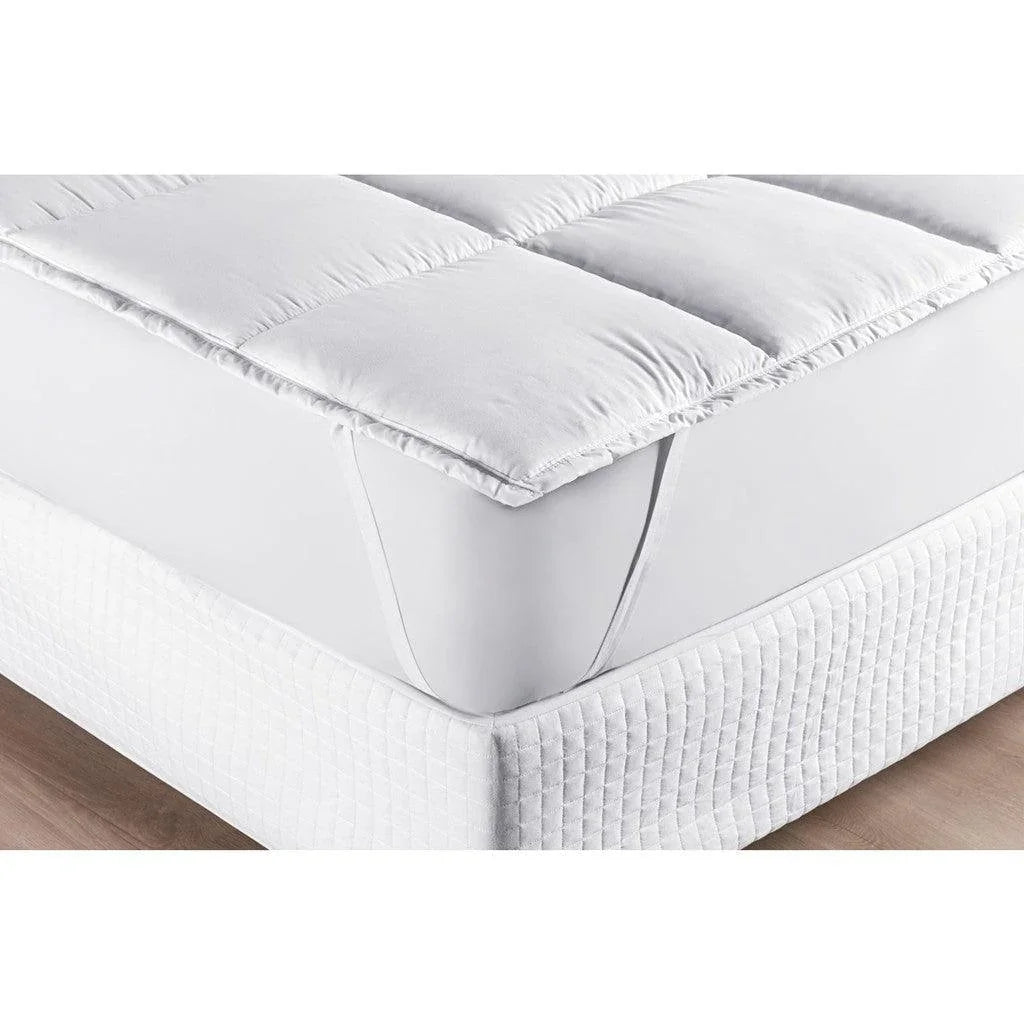 Pillow Top Ultra Confort™ - Micro Percal 400 Fios: Proteção Elegante e Toque Aveludado. - ModernLar