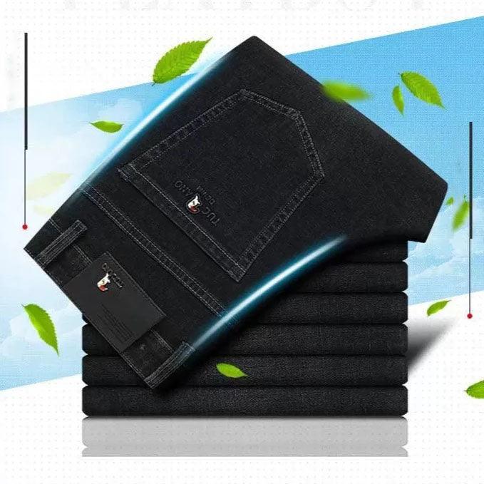 Calça Jeans Masculina TucanoGo™ com Acabamento Premium / O Jeans Oficial do Homem Moderno & Elegante! - ModernLar