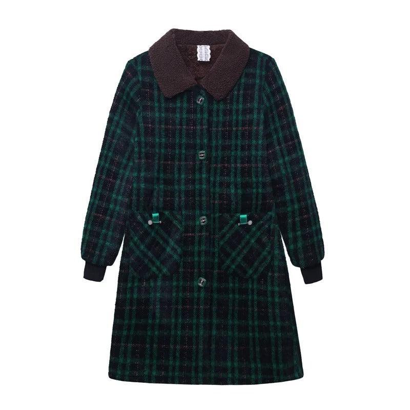 Casaco Xadrez Boston™ com Forro de Ultra Macio / Sinta o Abraço do Inverno com Elegância e Conforto - ModernLar