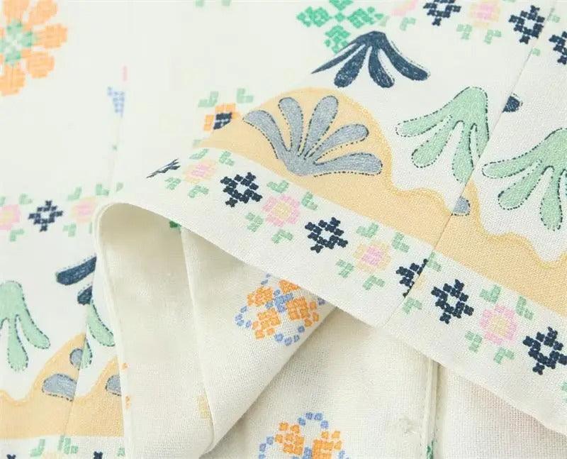 Conjunto Gorete: Versatilidade Floral para Todas as Ocasiões - ModernLar
