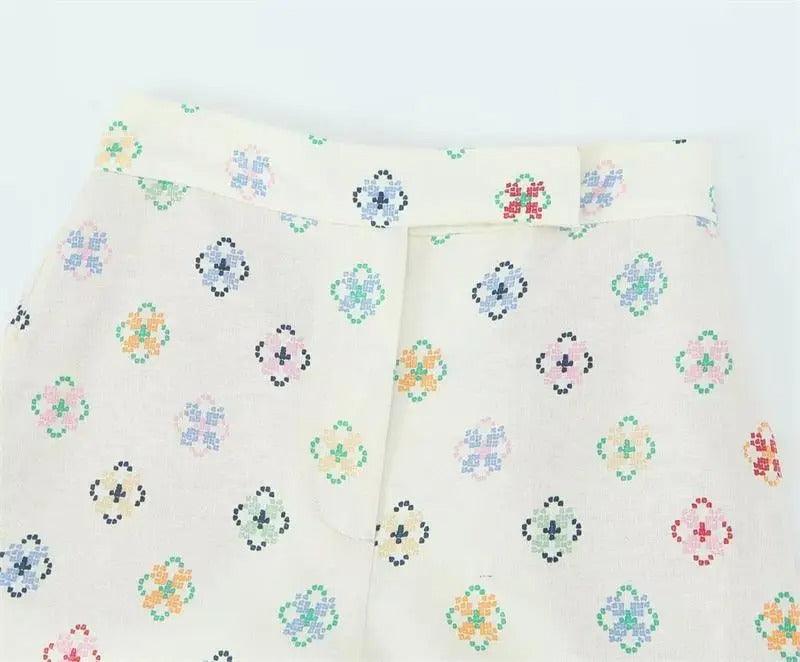 Conjunto Gorete: Versatilidade Floral para Todas as Ocasiões - ModernLar