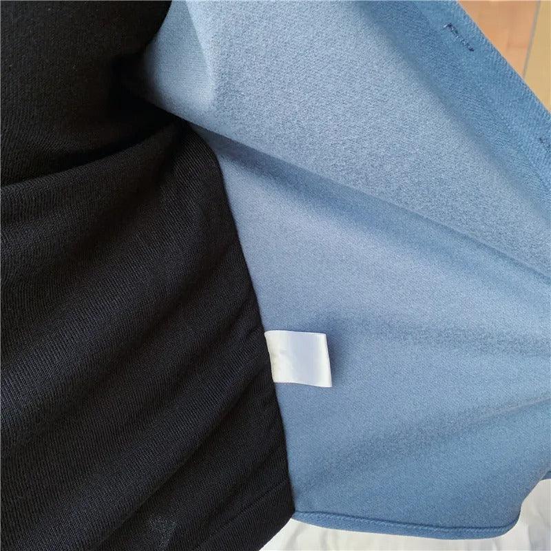 Camisa Social Knit Milão™ 2 em 1 / A Sofisticação Minimalista de Duas Peças com a Praticidade de Uma! - ModernLar