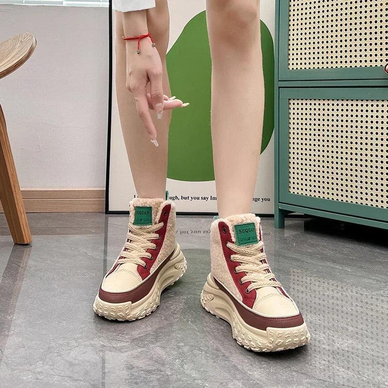 Tênis Zurich™ Forrado em Sherpa Macia / Conforto Térmico e Durabilidade para seu Dia a Dia! - ModernLar