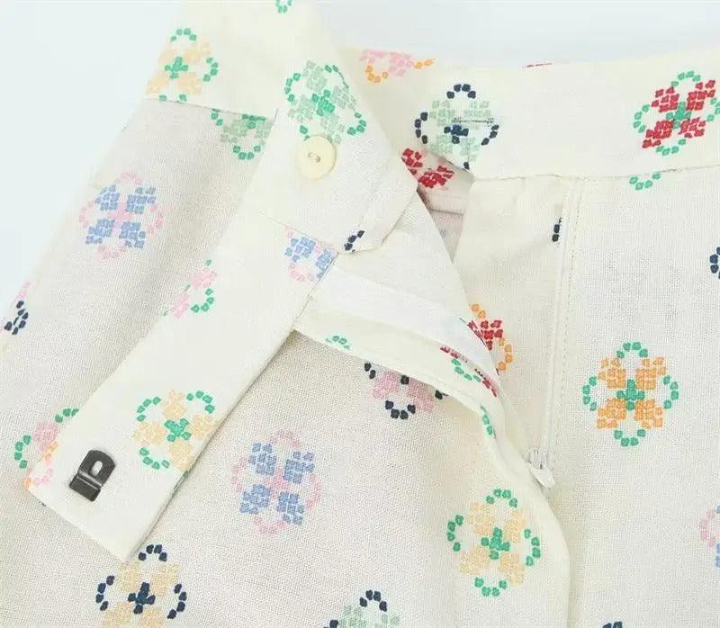 Conjunto Gorete: Versatilidade Floral para Todas as Ocasiões - ModernLar