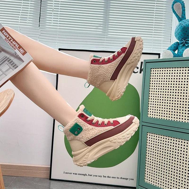 Tênis Zurich™ Forrado em Sherpa Macia / Conforto Térmico e Durabilidade para seu Dia a Dia! - ModernLar