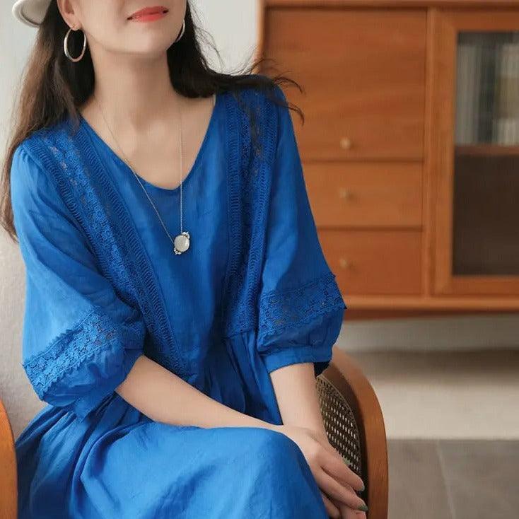 Vestido Nazaré em Voile de Algodão: A Elegância Leve e Refrescante para o Verão! - ModernLar