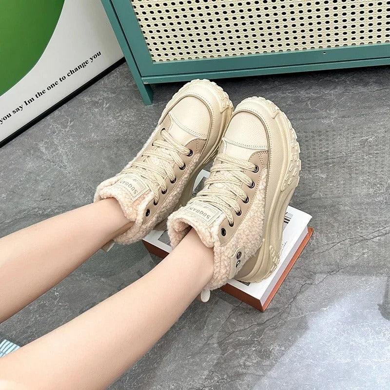 Tênis Zurich™ Forrado em Sherpa Macia / Conforto Térmico e Durabilidade para seu Dia a Dia! - ModernLar