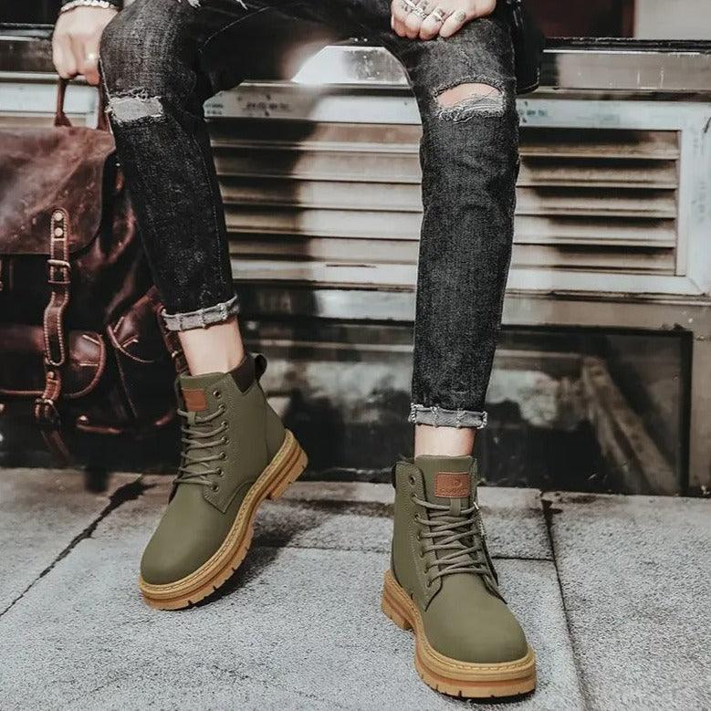 Coturno Imperator™ Super Resistente e 100% Impermeável em Couro! - ModernLar