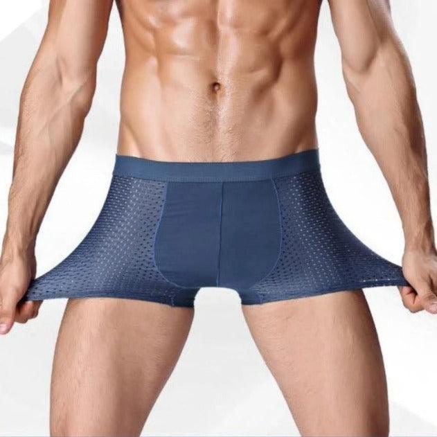 Kit de Cuecas Dionísio™ em Fibra de Bambu + Seda Gelada / Frescor Inigualável, Proteção Antibacteriana e Antiodor! - ModernLar