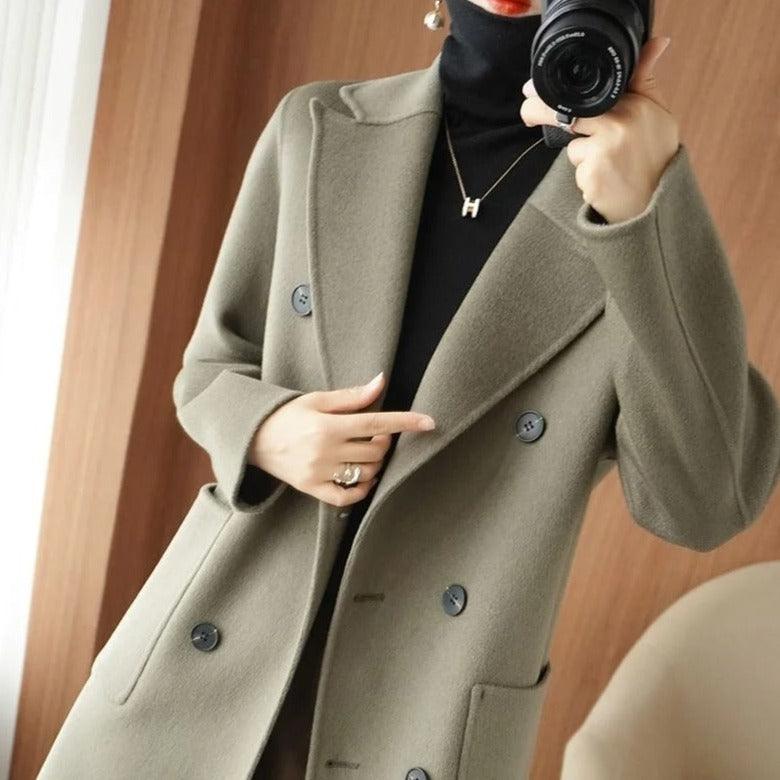 Casaco New York™ em Caxemira / Elegância, Conforto e Calor para Seus Dias de Inverno! - ModernLar