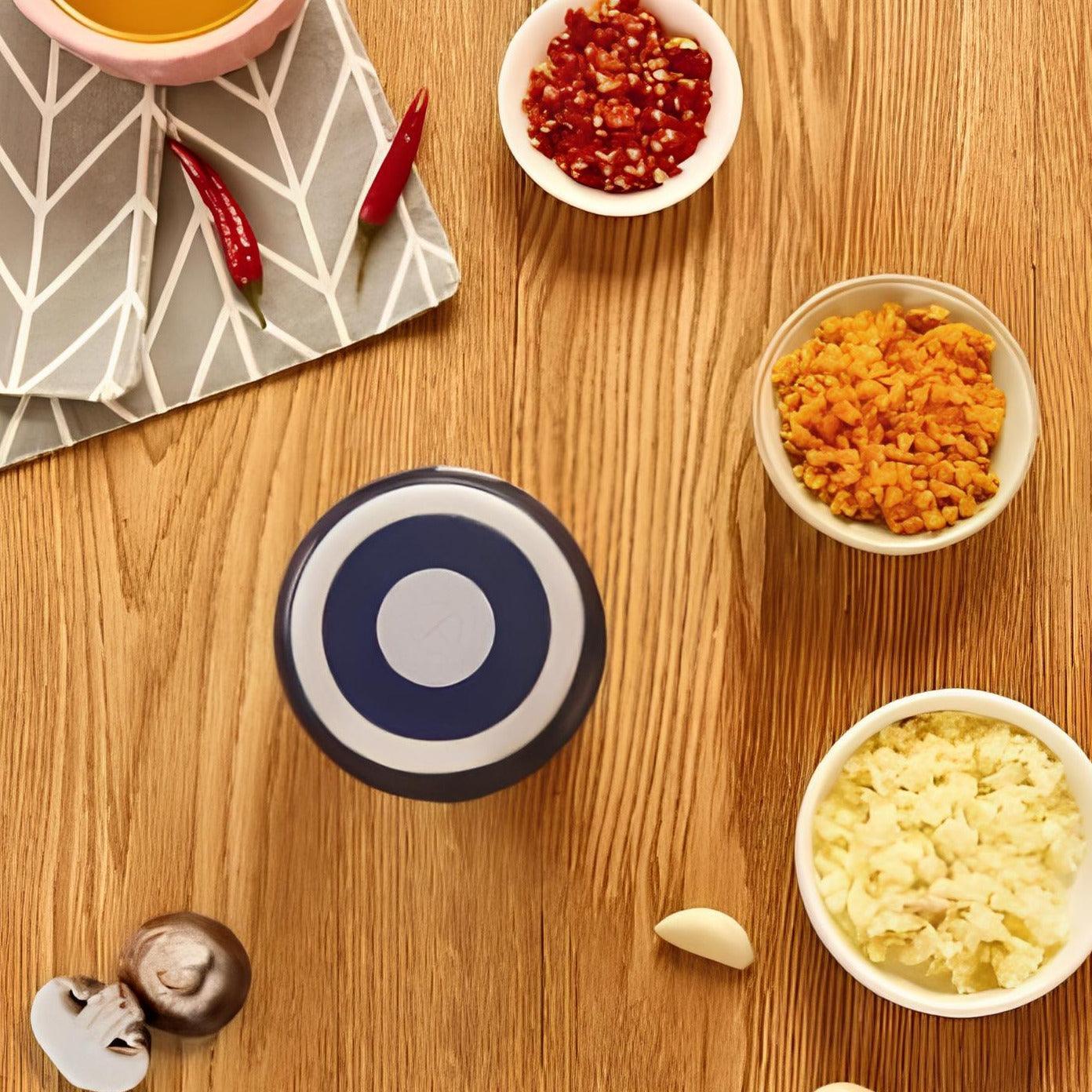 Mini Processador Chigo Modern Lar™: Praticidade e Agilidade para o Seu Dia a Dia! - ModernLar