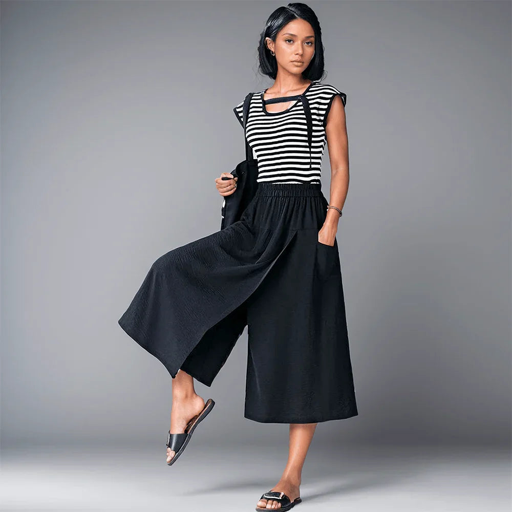 Saia-Calça Venice™ Cintura Super Elástica / Feita para Encantar, Pront