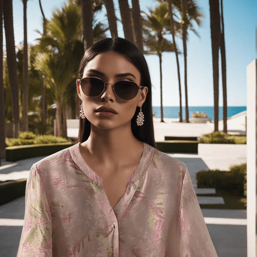 Conjunto Suzana de Camisa Floral + Calça Pantalona / Você Mulher Florescendo em Estilo e Elegância! - ModernLar