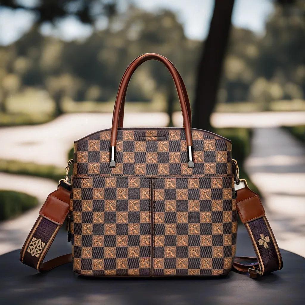 Bolsa Manhattan™ com Acabamento Luxuoso e Alça de Ombro Removível / Meticulosamente Desenhada para Mulheres de Bom Gosto! - ModernLar