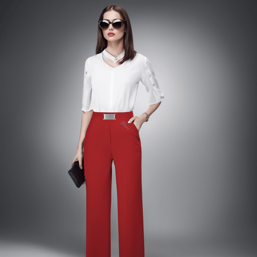 Calça de Alfaiataria Tiffany™ - Elegância com Corte Italiano para um Estilo Inigualável! - ModernLar