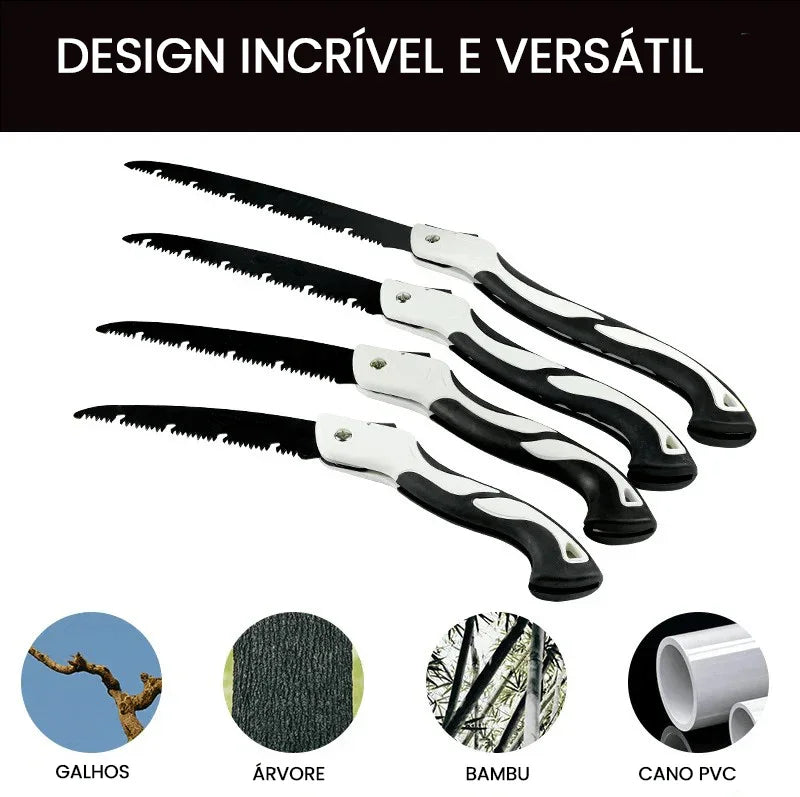 Serrote FlexCut™ Pro - O Companheiro Dobrável de Corte Preciso + Brinde (SETE LÂMINAS DE REPOSIÇÃO) - ModernLar