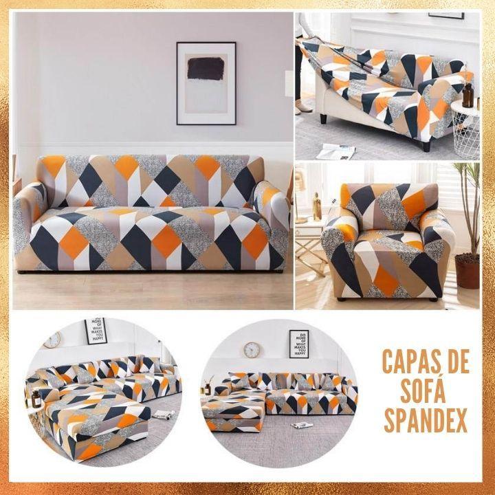 CAPA DE SOFÁ SPANDEX / RENOVE O VISUAL DE SEU SOFÁ EM SEGUNDOS - ModernLar