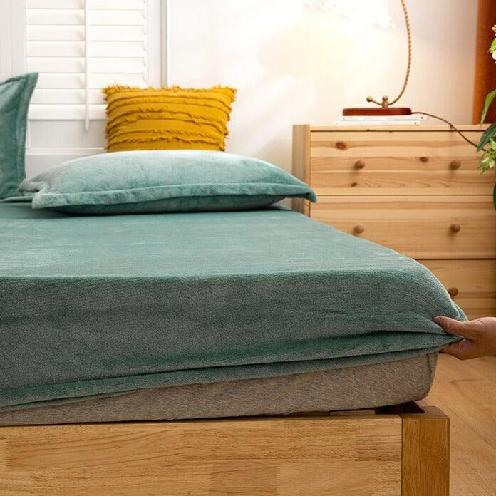 Conjunto Calme™ de Lençol + Fronhas em Veludo Super Macio - ModernLar