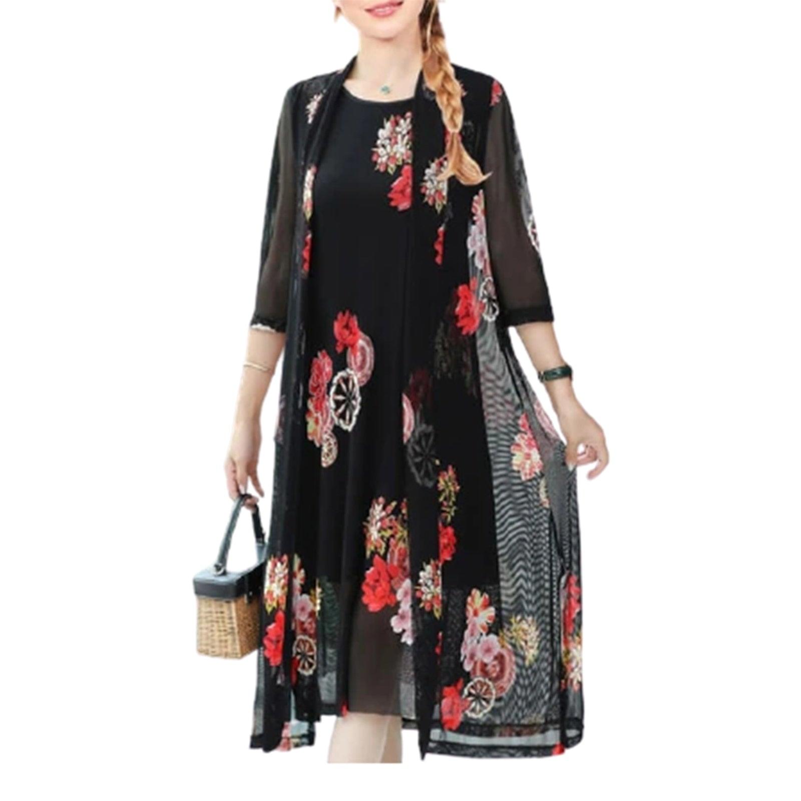 Conjunto Sunny Vestido + Cardigã / Conforto Extra Até Nos Dias Mais Quentes! - ModernLar