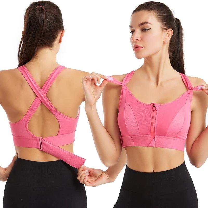 (Promoção Compre 3, Leve 5) Sutiã Esportivo AeroFlex™: Liberdade Ativa & Conforto Total! - ModernLar