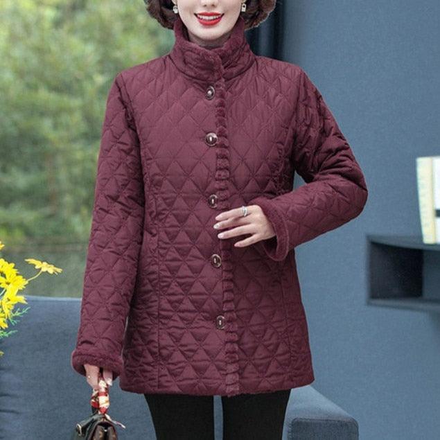 Casaco Feminino Mount™ com Interior em Pelúcia / Muita Classe, Beleza e Conforto para você passar este inverno! - ModernLar