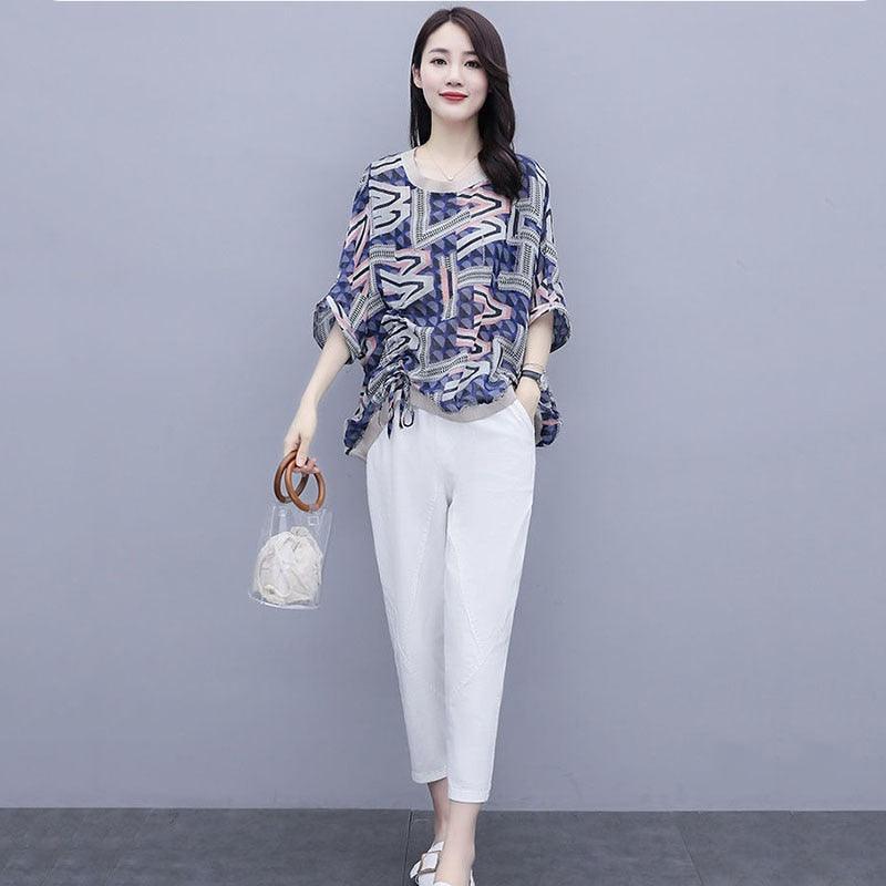 Conjunto Ladies™ Camiseta + Calça / O Campeão em Versatilidade e Beleza - ModernLar