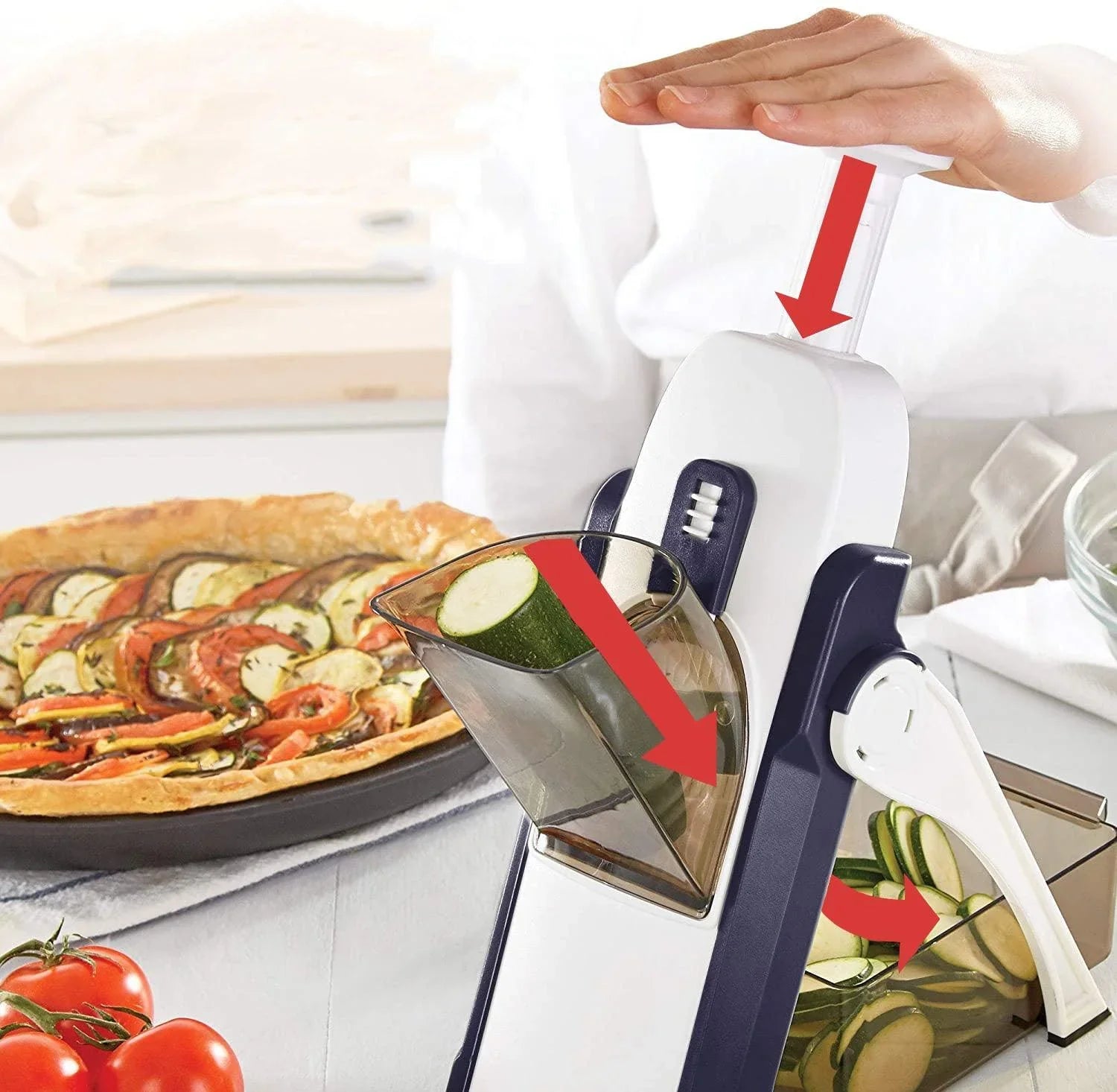 SAFE SLICE™ - FATIADOR MULTIFUNCIONAL DE ALTA EFICIÊNCIA - ModernLar