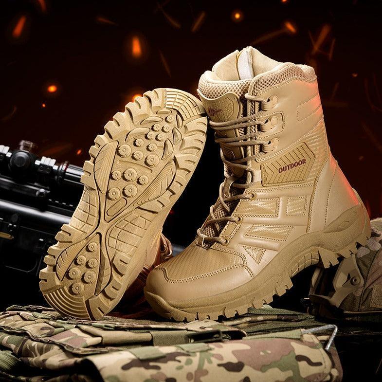 Coturno Tático Ultra Resistente Outdoor / + Brinde Exclusivo Boné Tático - ModernLar
