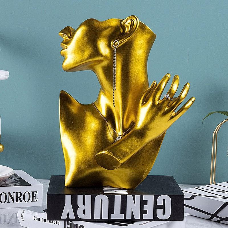 Esculturas Clássicas em Resina Mulheres Abstratas - ModernLar