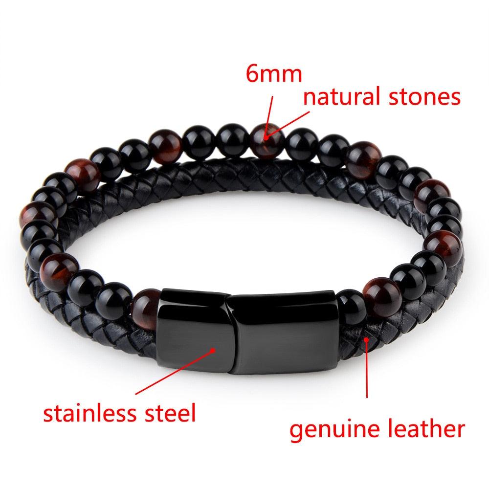 Bracelete Em Pedra Natural - ModernLar