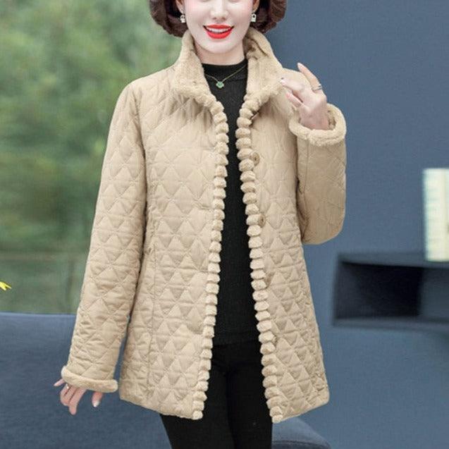 Casaco Feminino Mount™ com Interior em Pelúcia / Muita Classe, Beleza e Conforto para você passar este inverno! - ModernLar