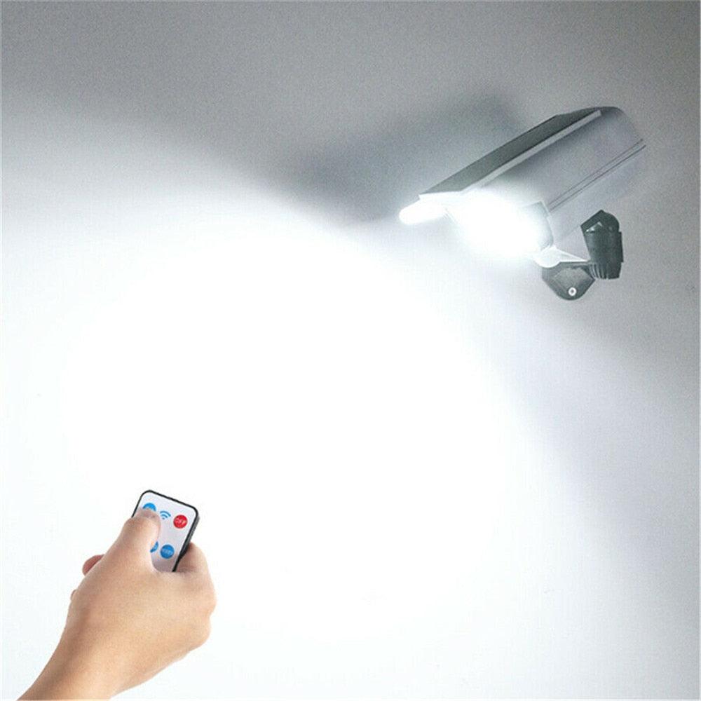 Holofote Solar RayCam™ com Desing de Câmera de Segurança / Iluminação Potente e Econômica para seu Lar! - ModernLar