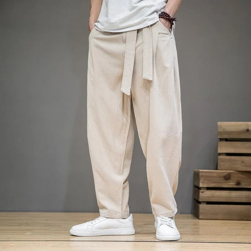Calça Masculina de Algodão de Linho - Linho Confort / O toque suave e fresco que sua pele merece! - ModernLar