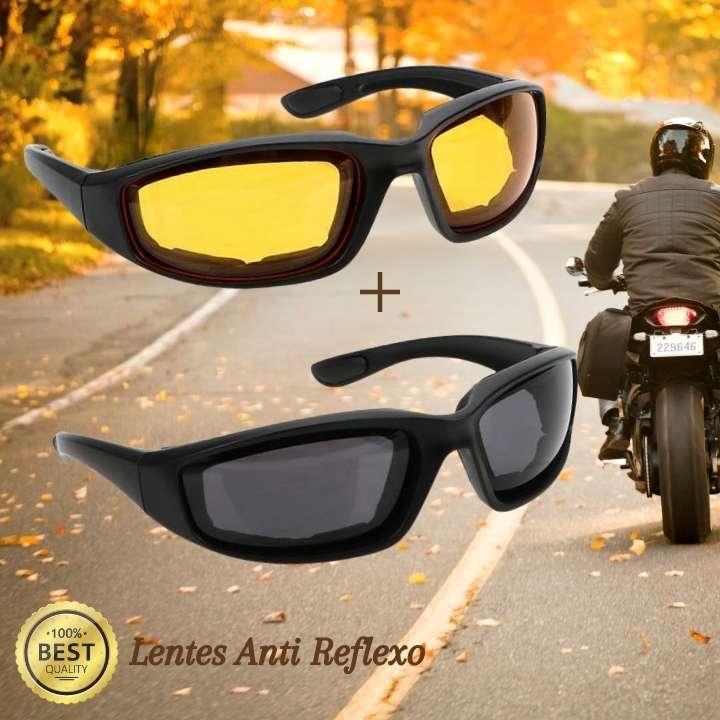 Óculos Anti Reflexo para Motocicleta - ModernLar