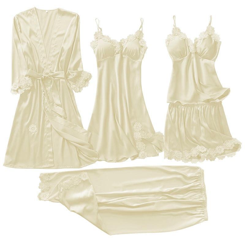 Conjunto SweetDream 5 Peças em Cetim de Seda - ModernLar